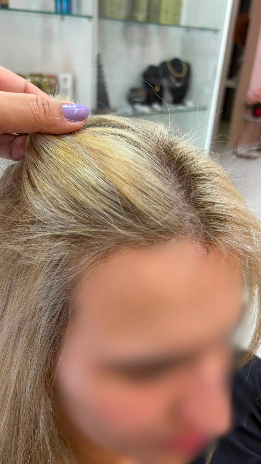 Depois do tratamento — cliente New Capelli